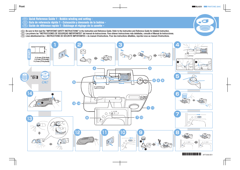 User manuals for Sewing machines