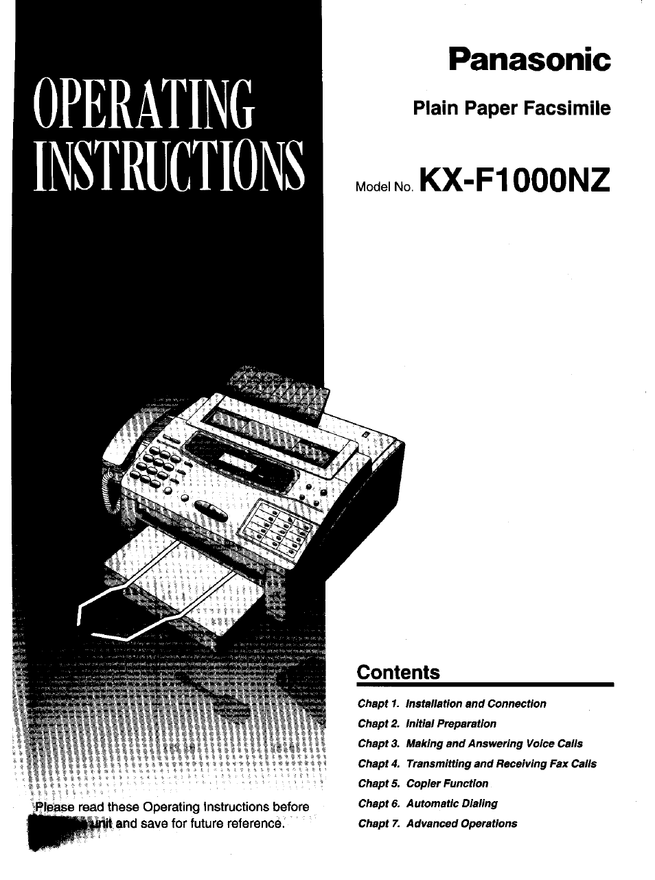 KX-F1000NZ