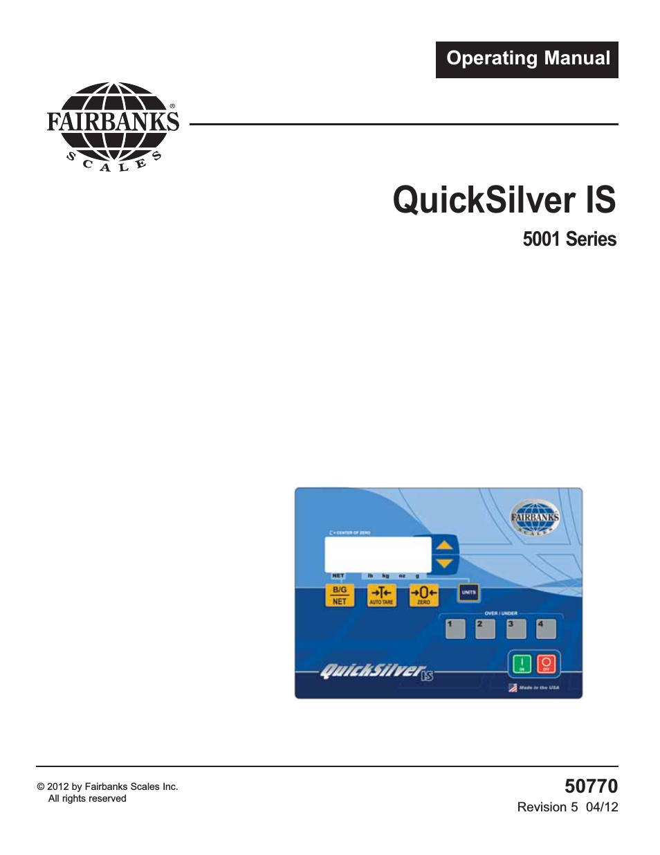 5001 Series QuickSilver IS
