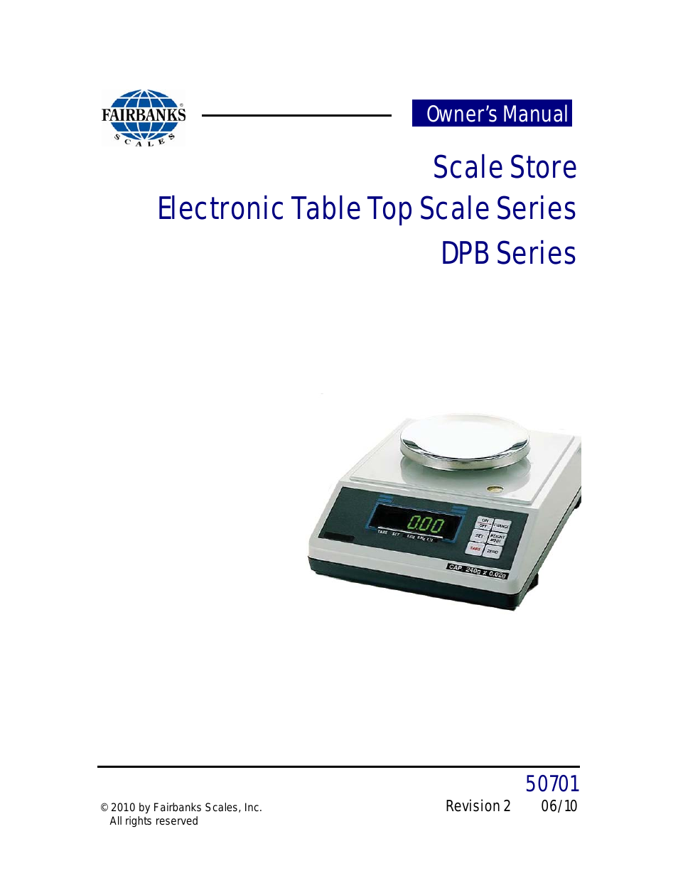 DPB Series Scale Store
