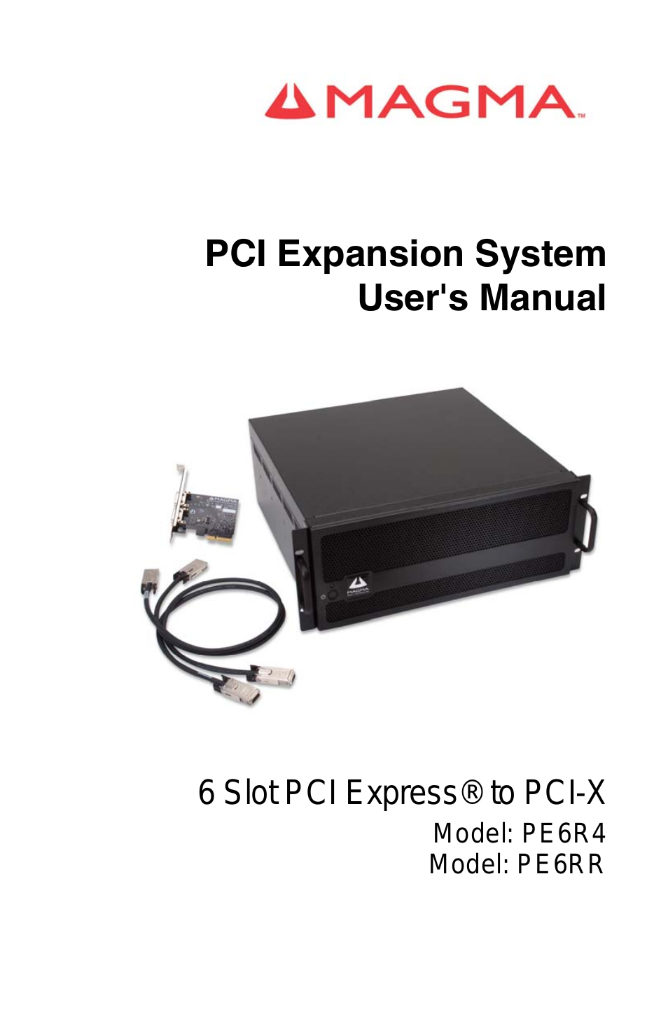 PCI Expansion System PE6R4