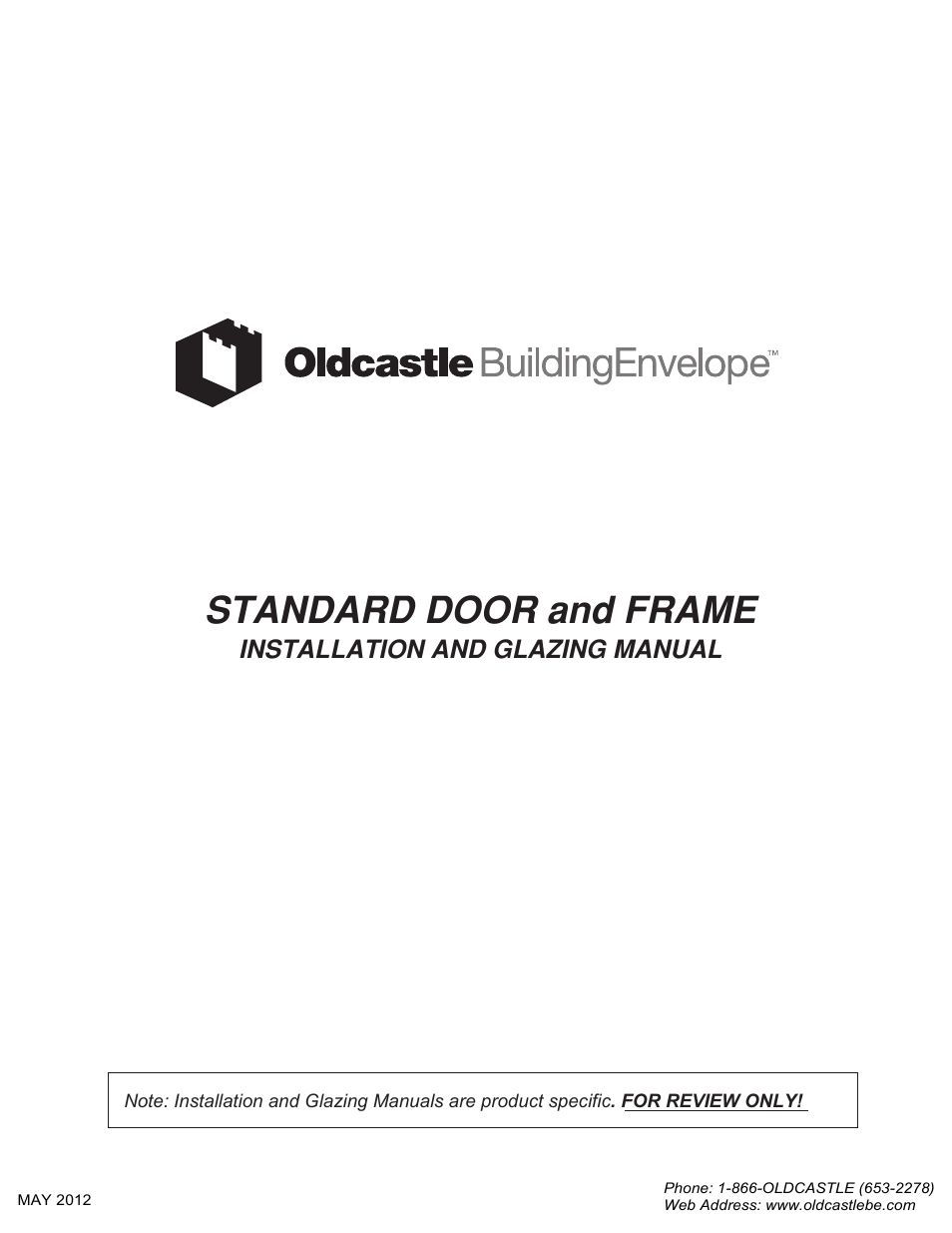 Standard Door and Frame