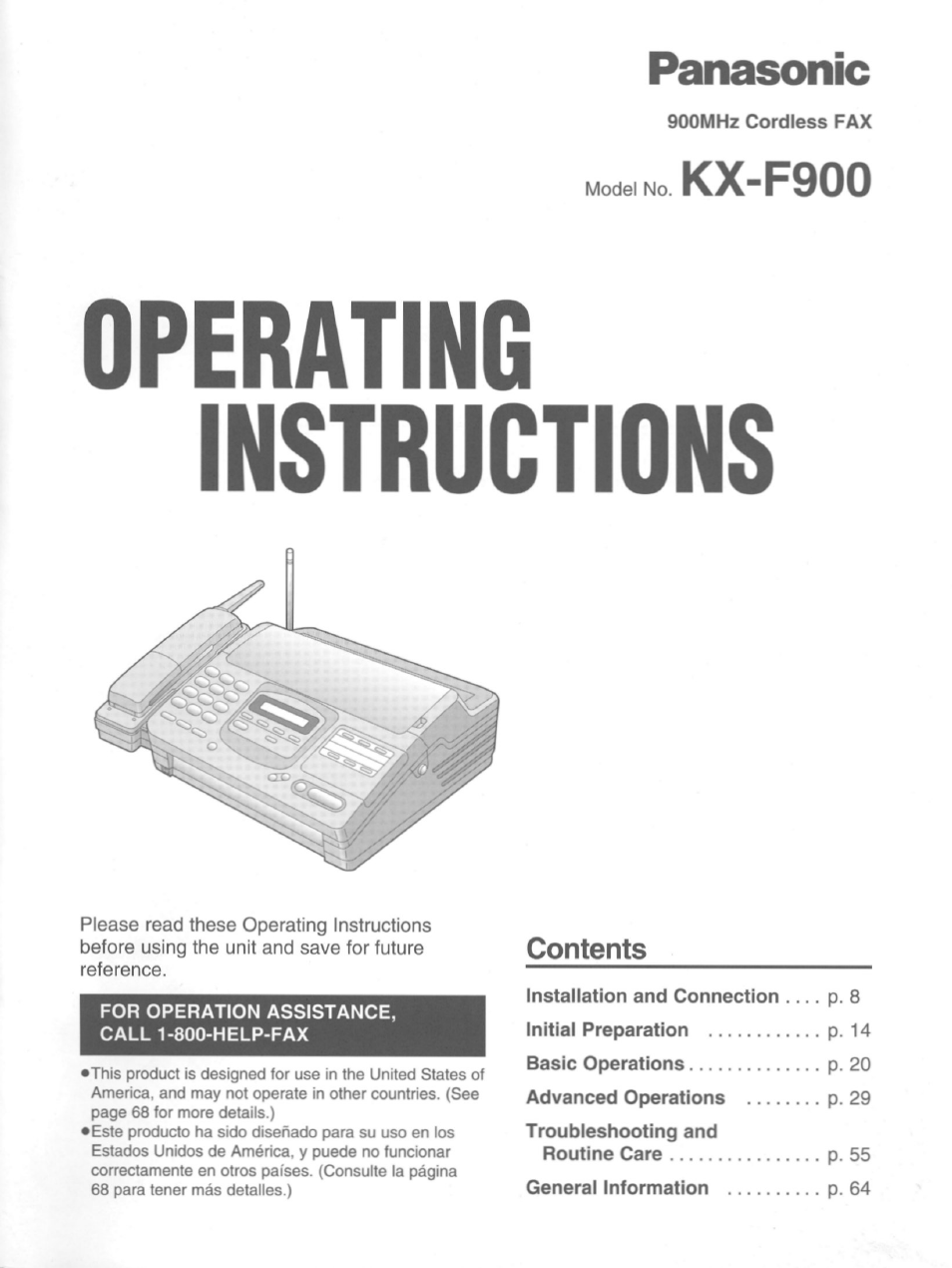KX-F900