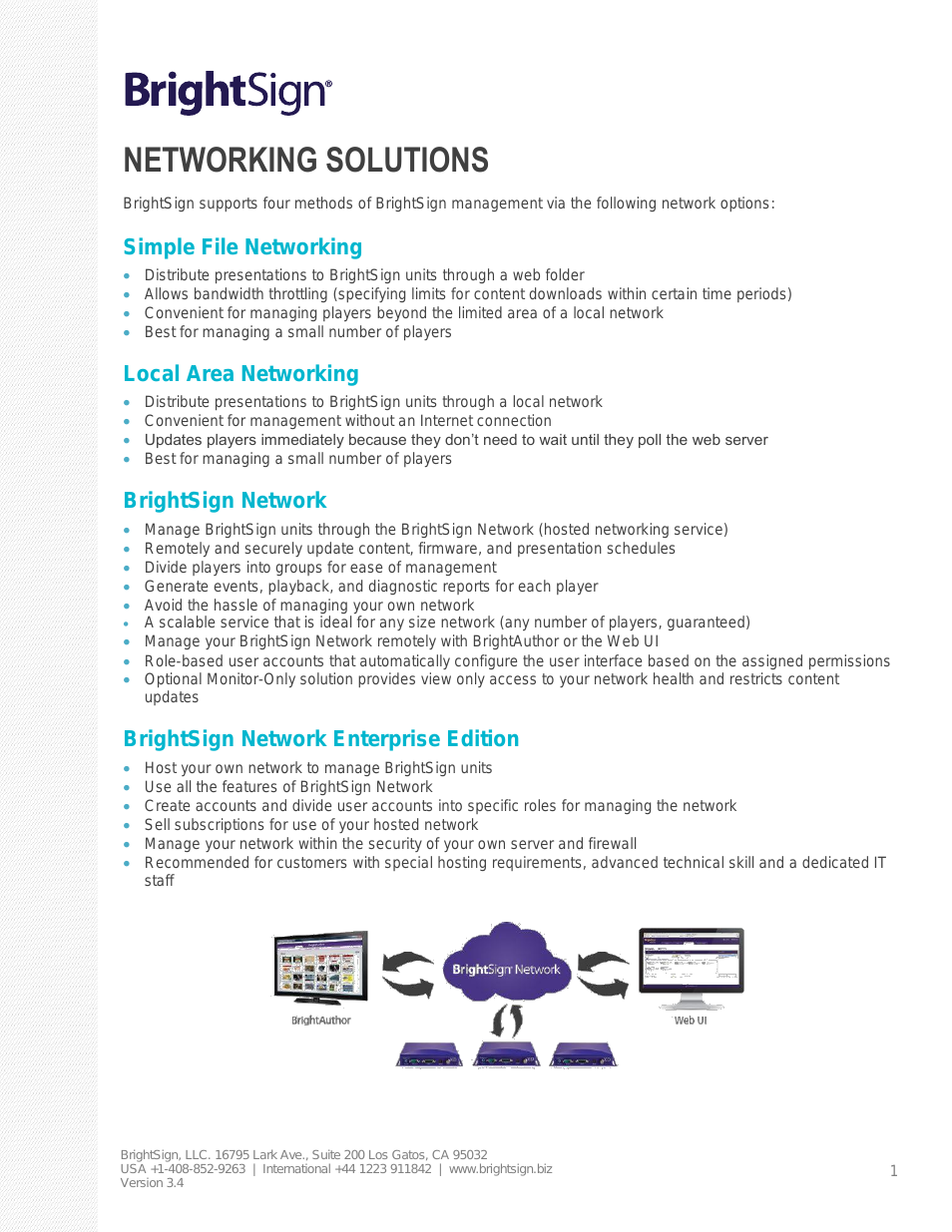 Networking Solutions v.3.4