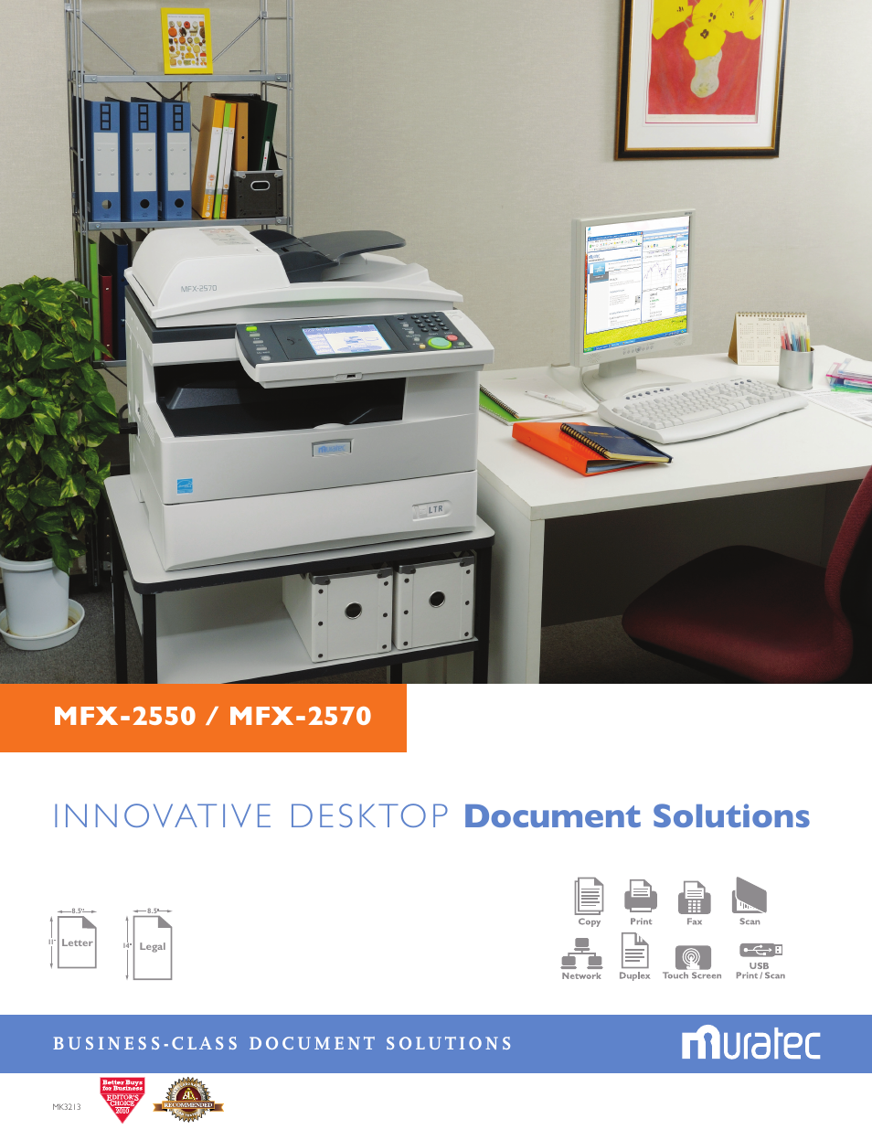 Innovative Desktop Document Solution MFX - 2550/ MFX