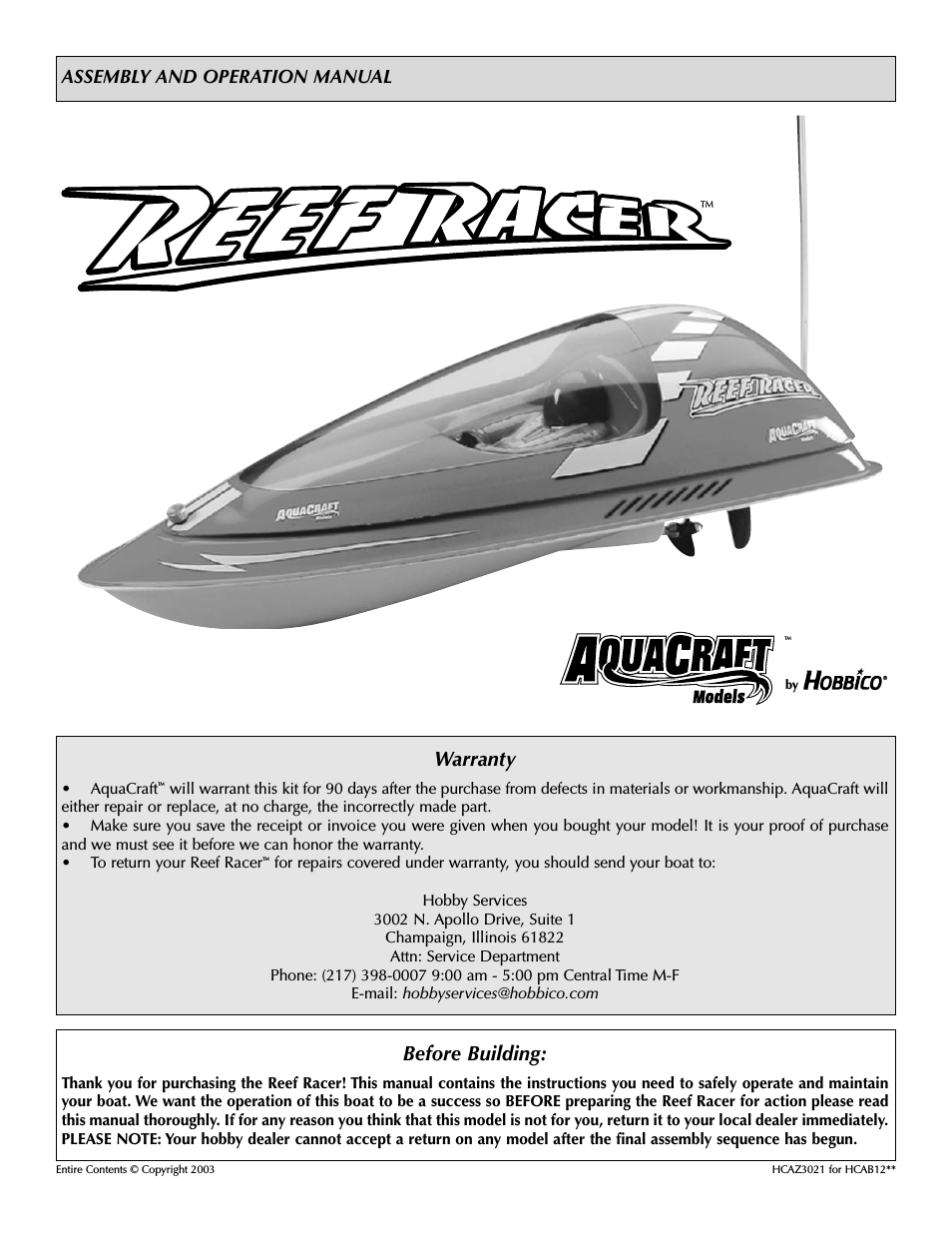 Reef Racer