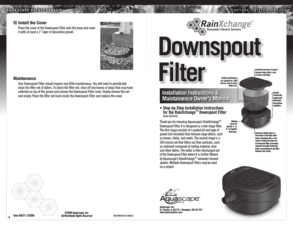 Downspout Filter (30166)