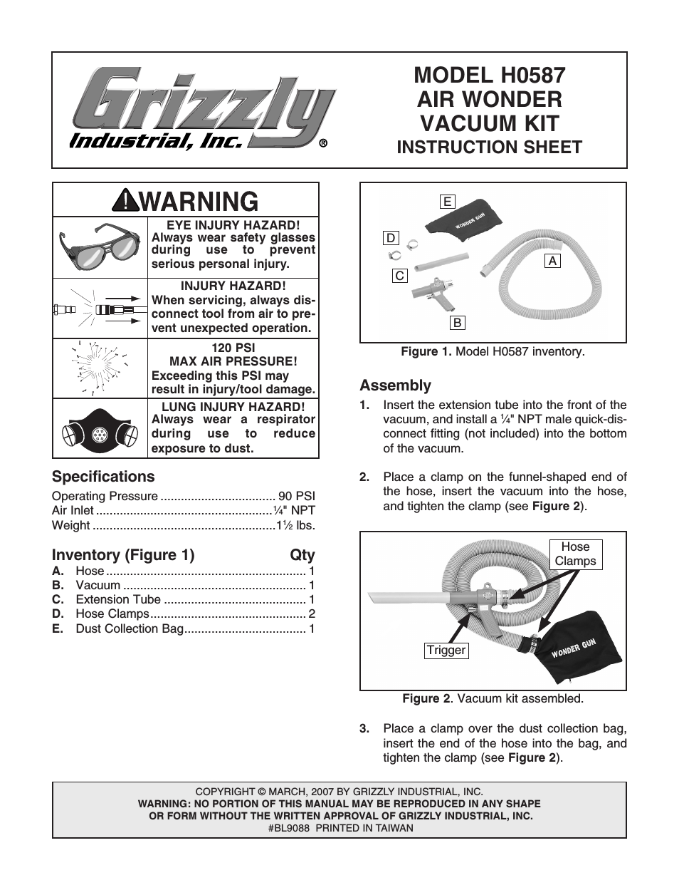 Air Wonder Vacuum Kit H0587
