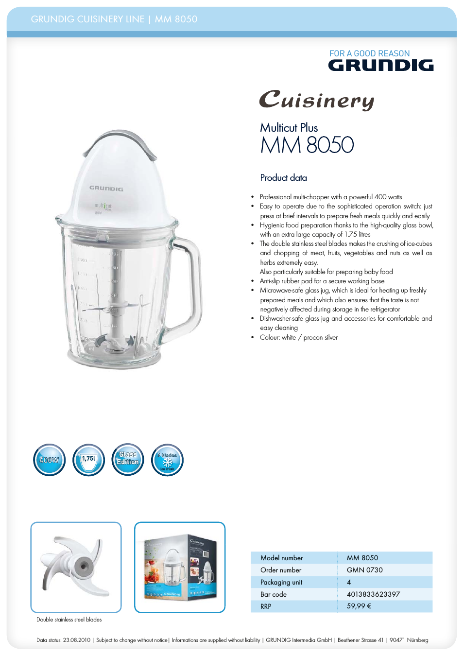 CUISINERY MM 8050