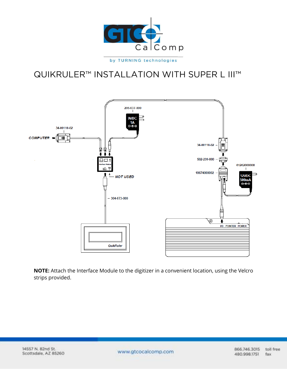 QuikRuler - Installation w/Super L III