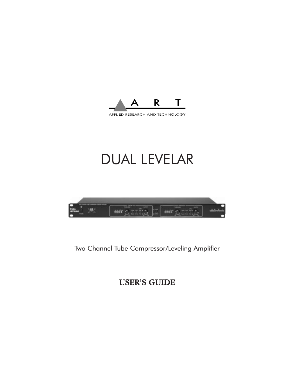 Dual Levelar - Two Channel Compressor/Limiter