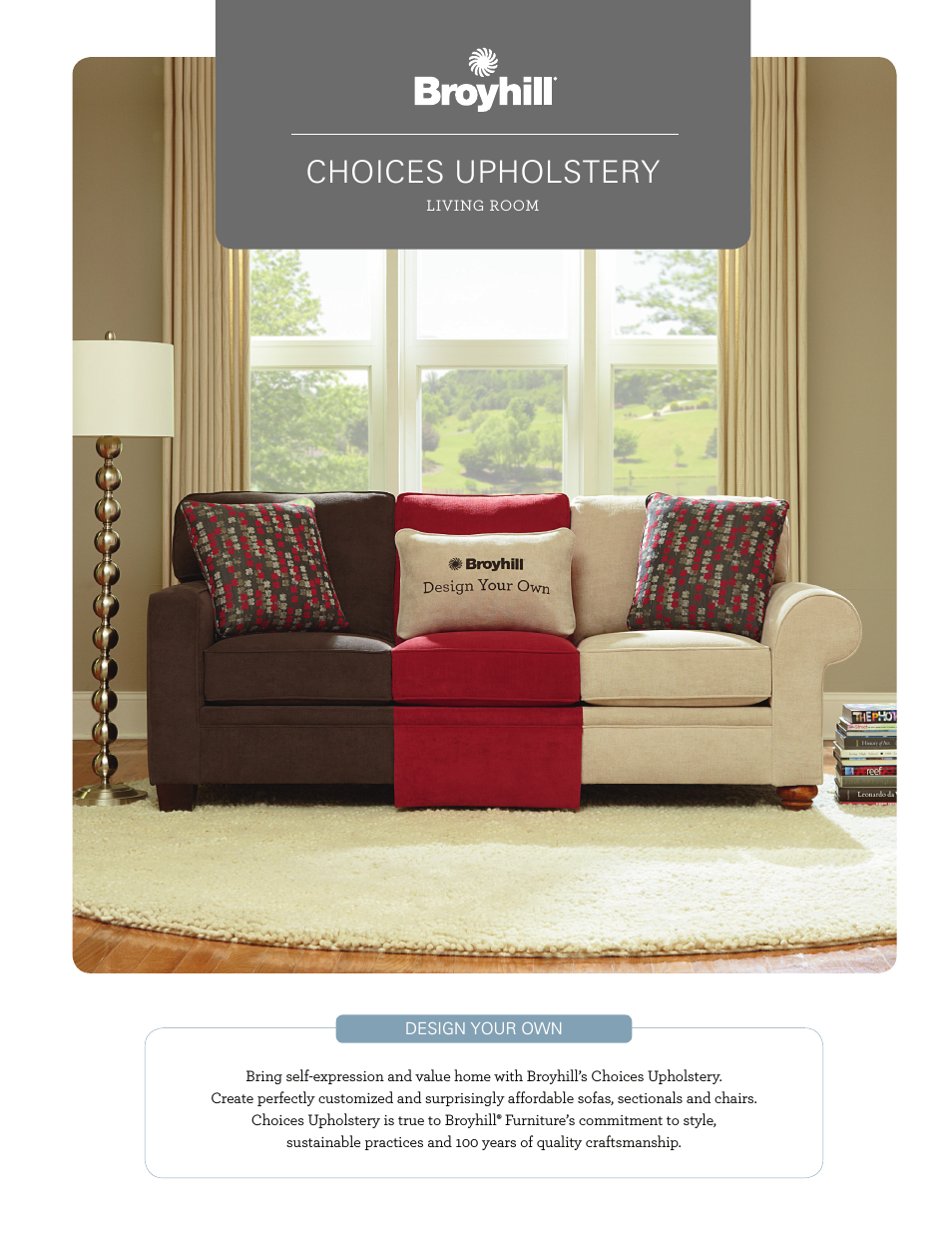CHOICES SECTIONAL, CHAIRS, OTTOMAN (DESIGN YOUR OWN) Product Details