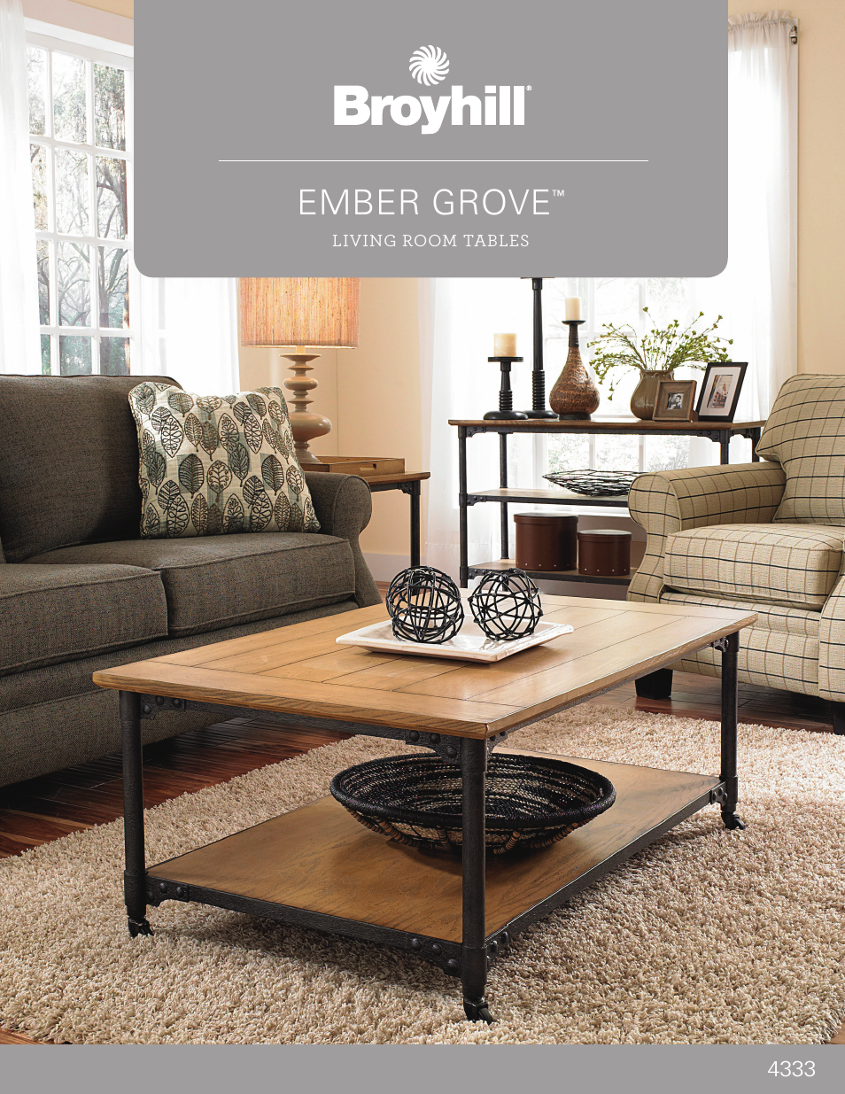 EMBER GROVE TRAY TOP LAMP TABLE Product Details