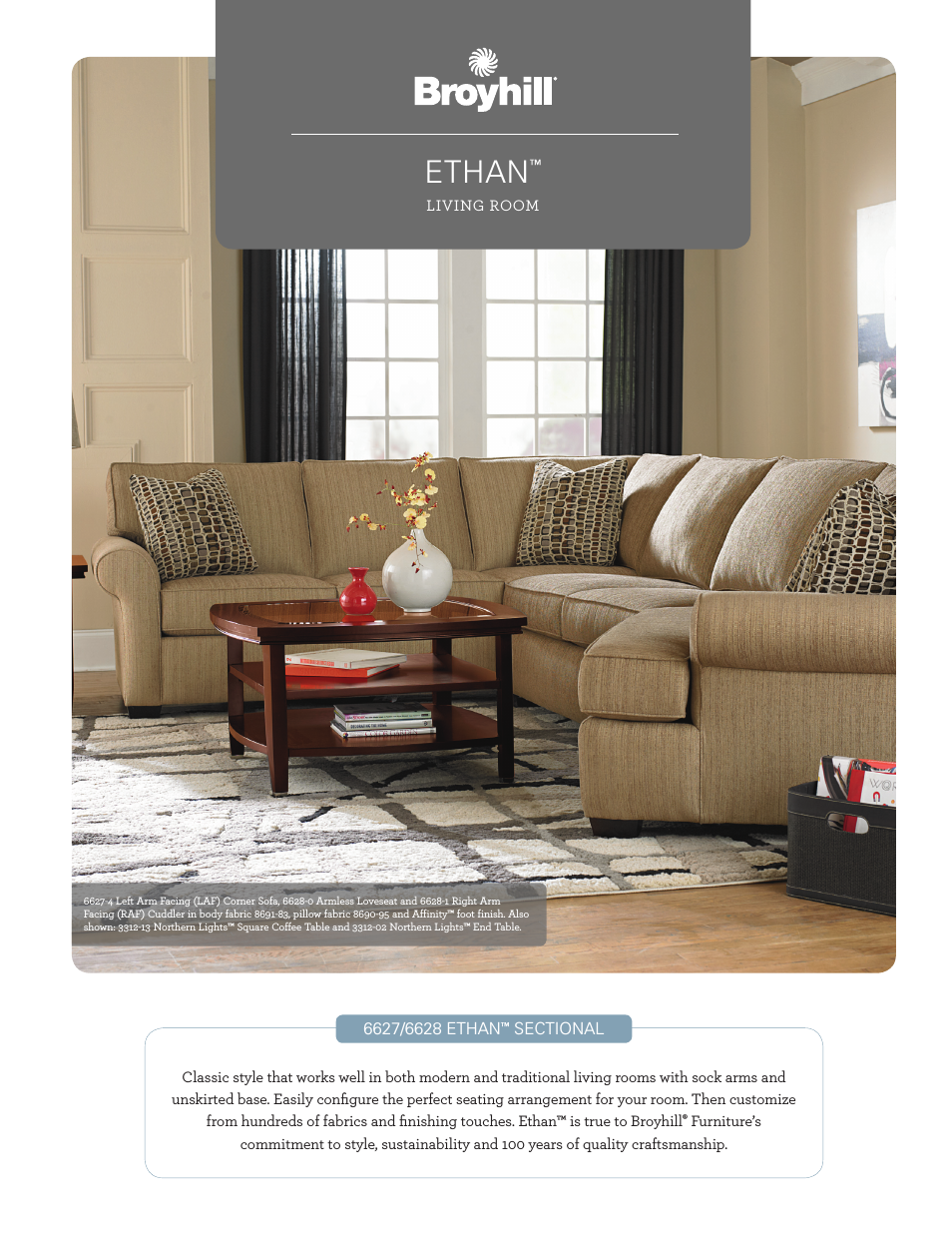 ETHAN SECTIONAL Product Details