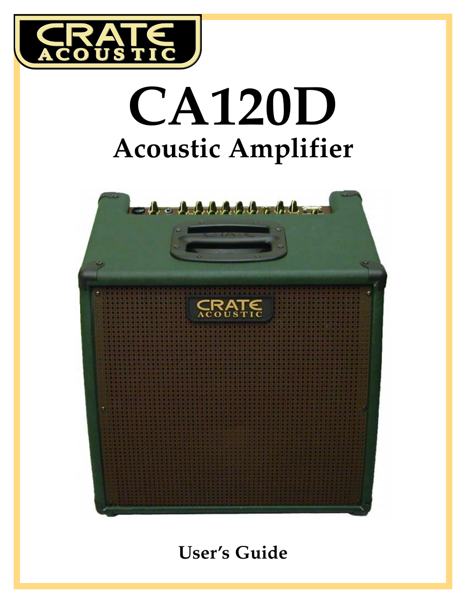 Acoustic CA120D
