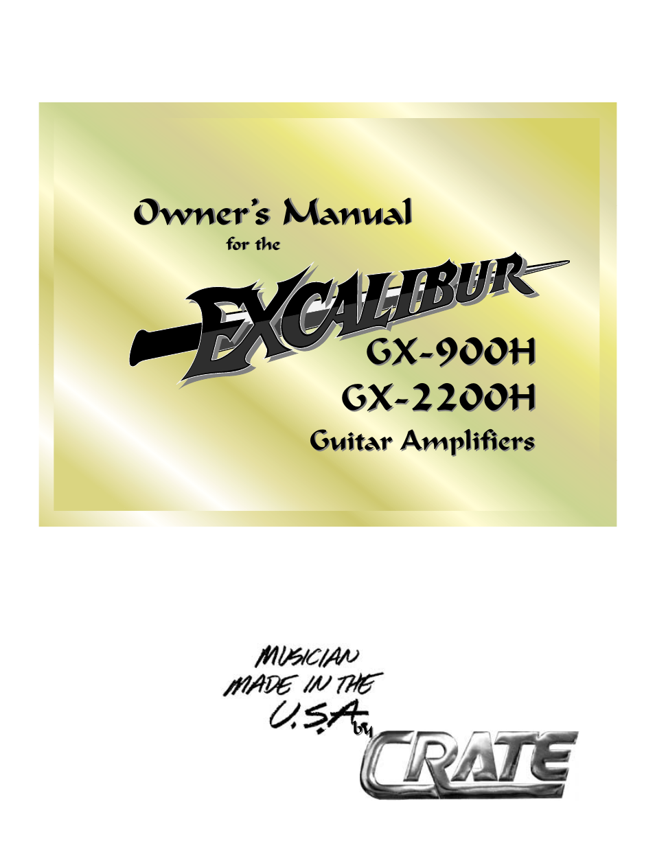 EXCALIBUR GX-900H