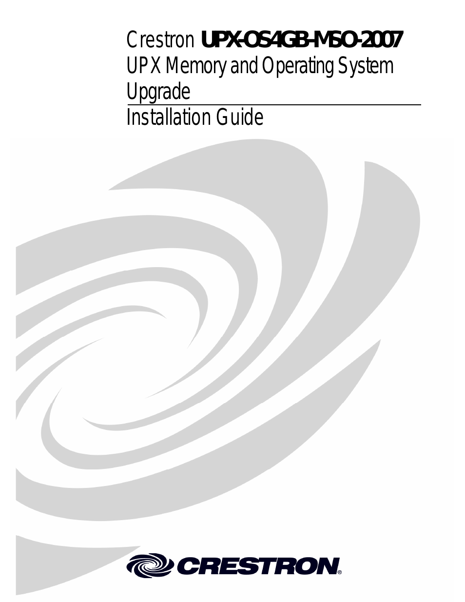 UPX-OS4GB-MSO-2007