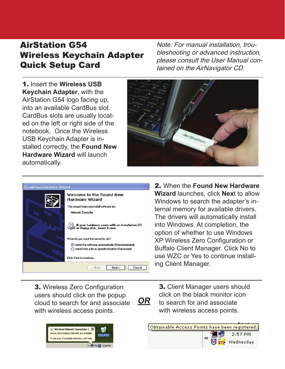 Wireless Keychain Adapter WLI2-U2-KG54-AI