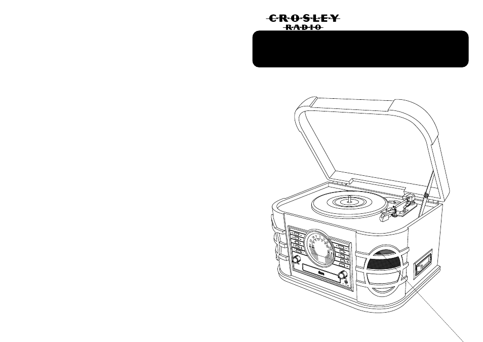 Crosley Governor Console CR88- CD