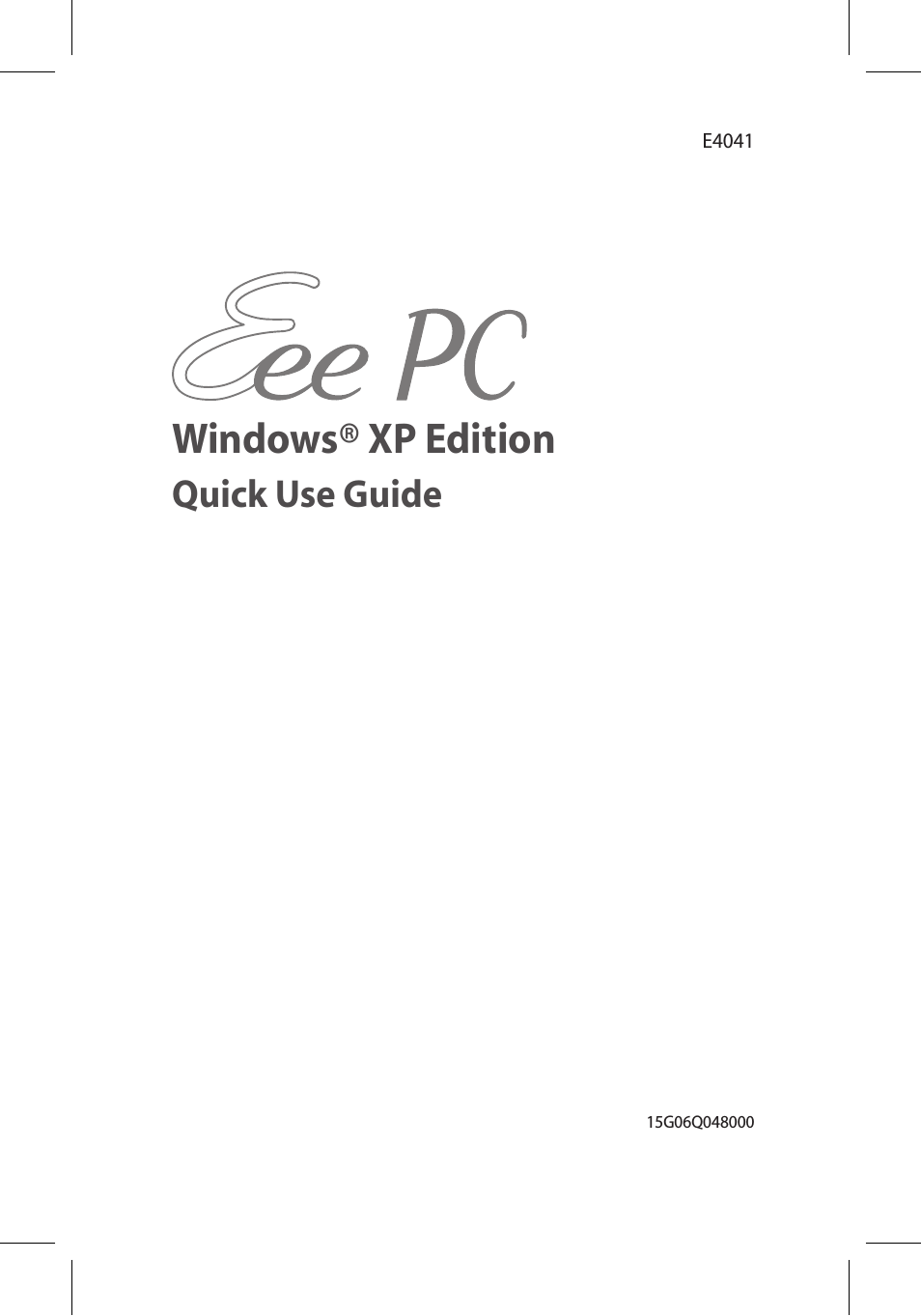 Eee PC 701SD/XP