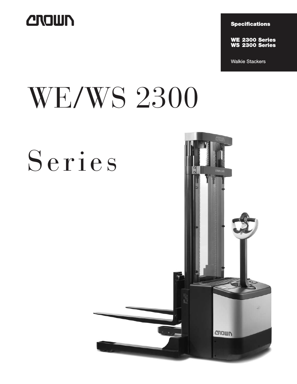 Walkie Stackers WS 2300 Series