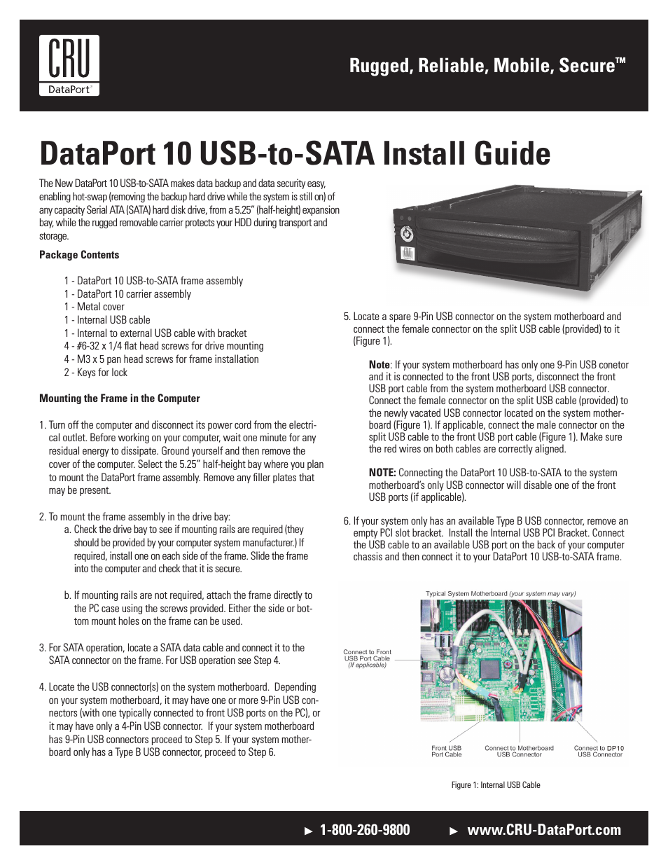 DataPort 10 USB-to-SATA