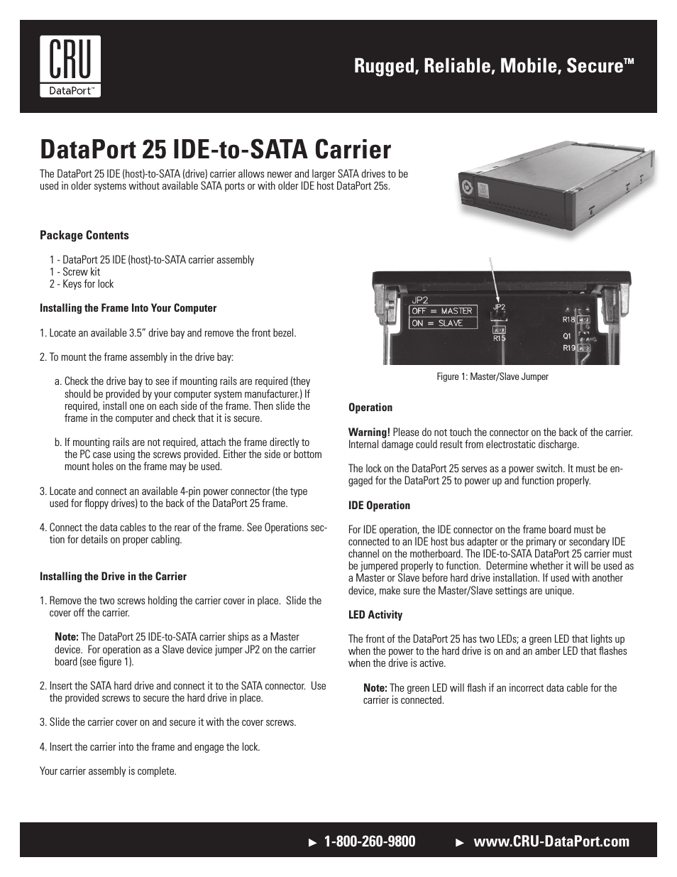 DataPort 25 IDE-to-SATA