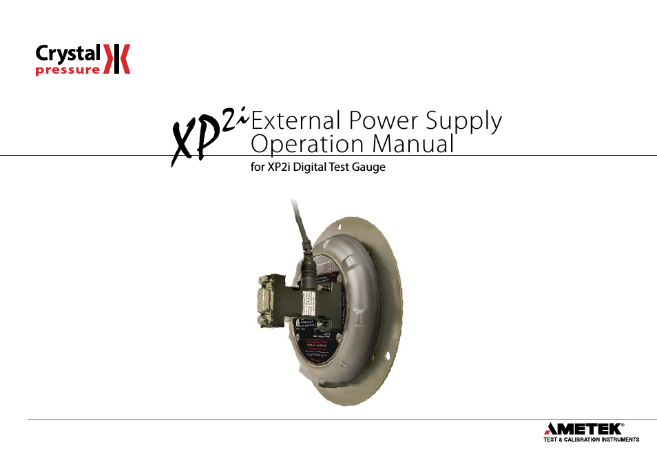 XP2i Digital Pressure Gauge