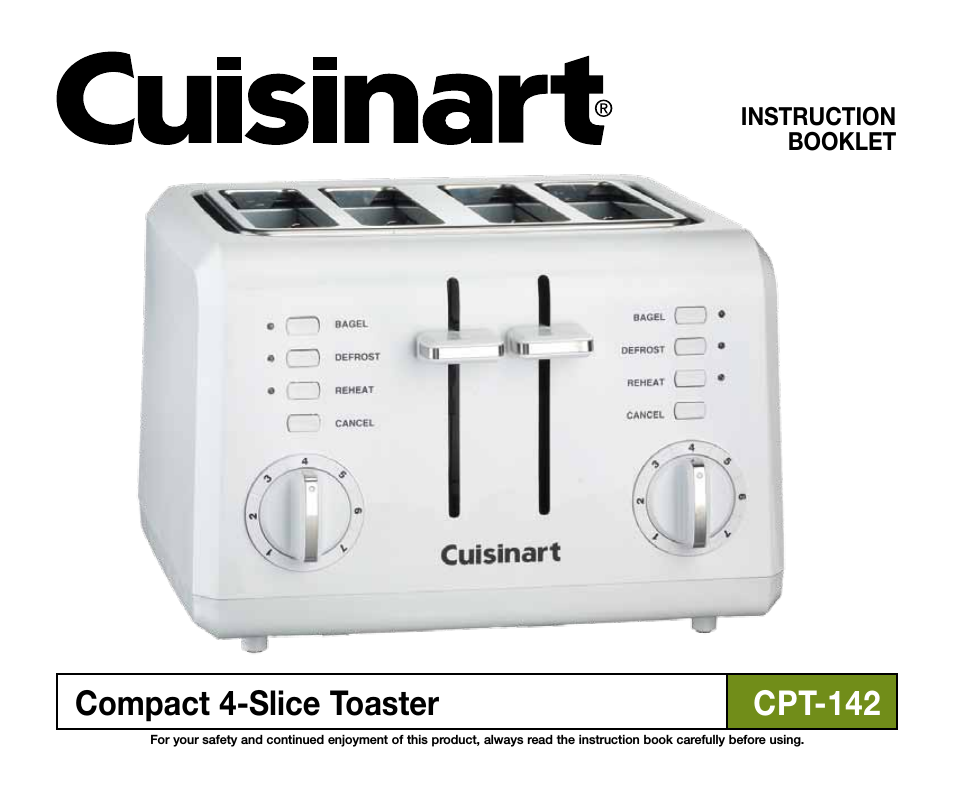 Compact 4-Slice Toaster CPT-142