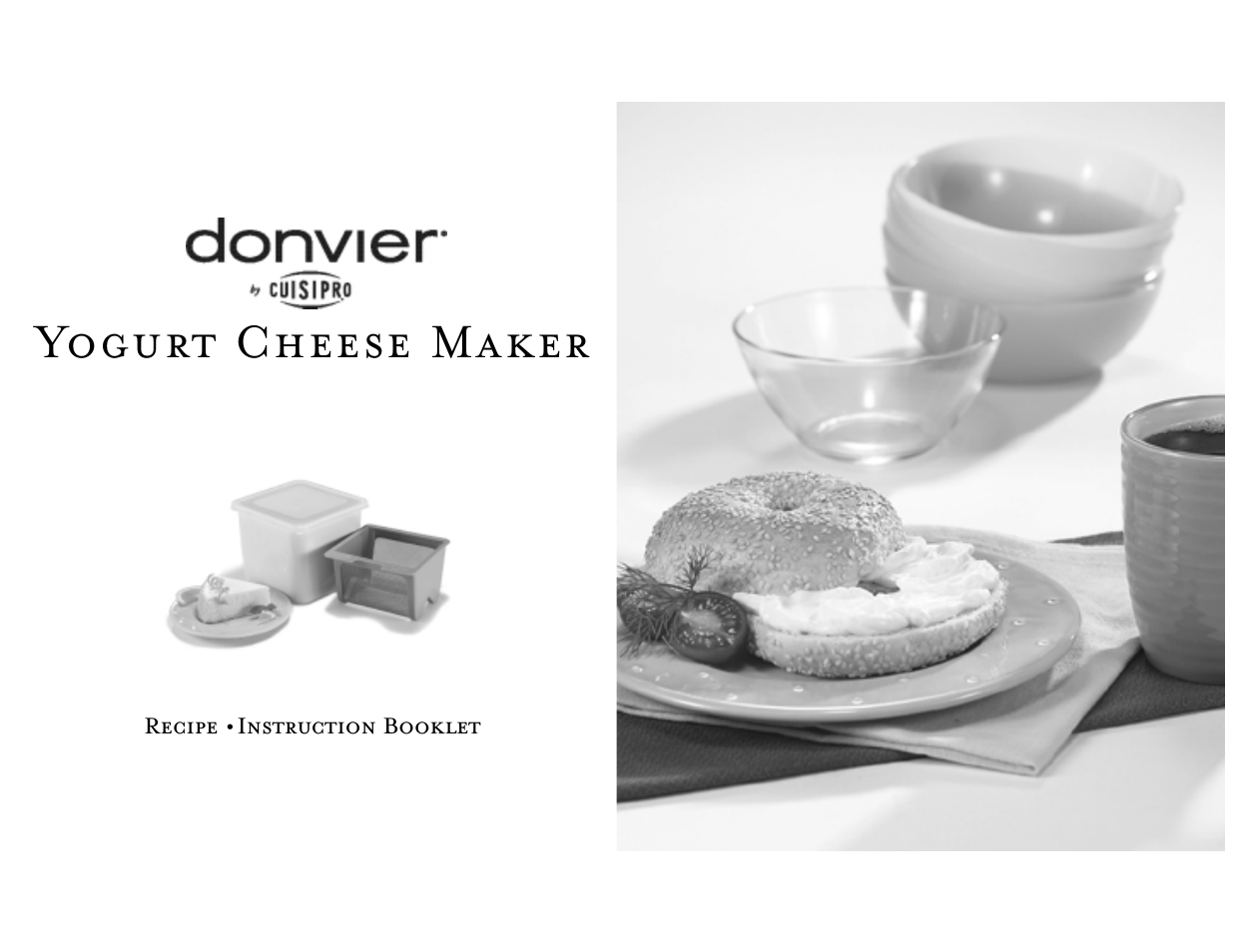 83-7426 Donvier Yogurt Cheese Maker