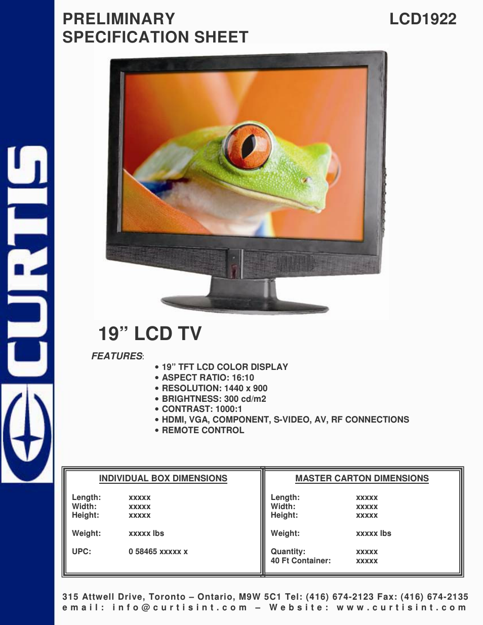 LCD1922
