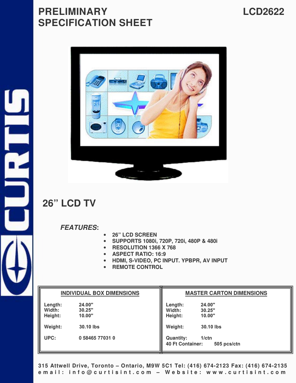 LCD2622