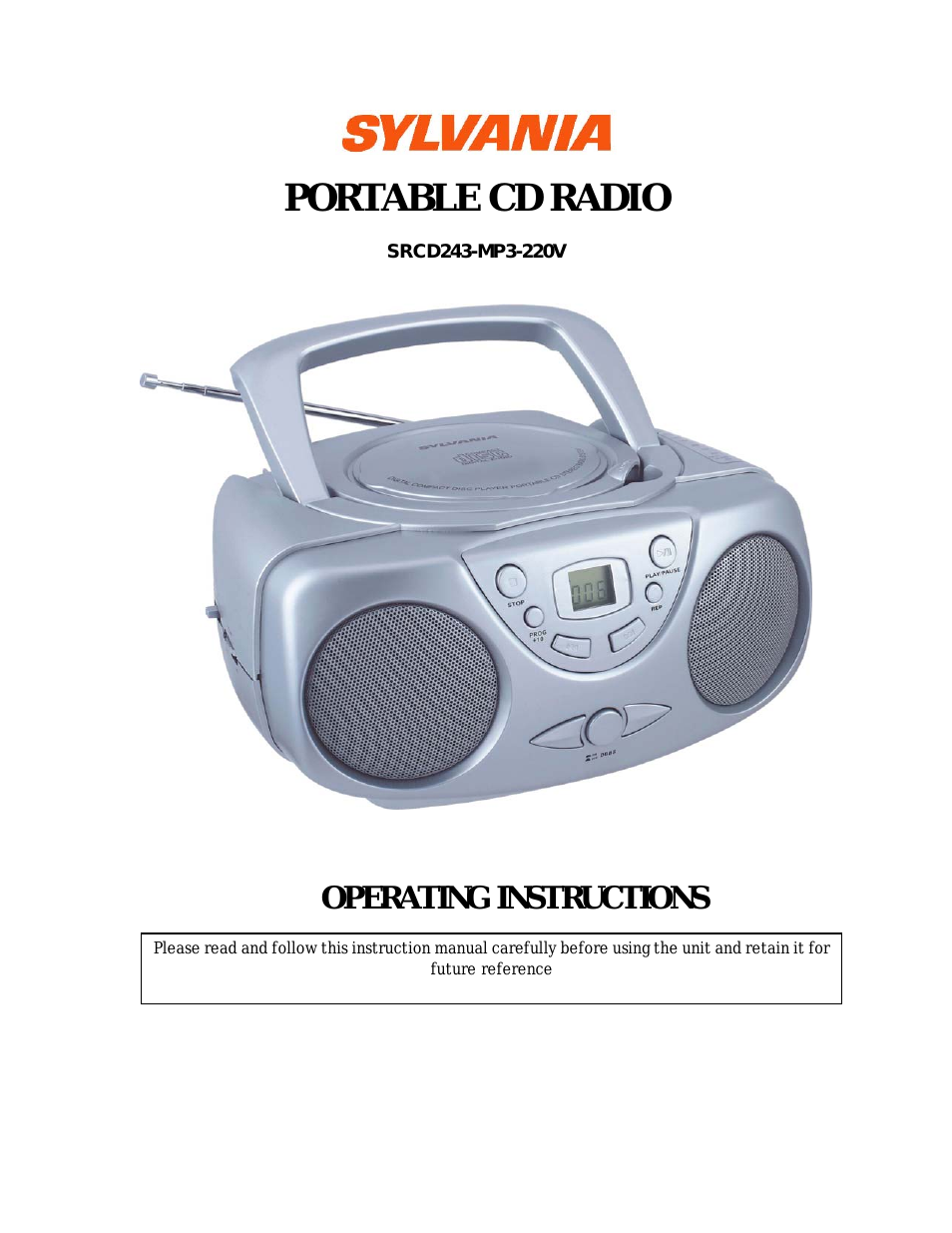 SRCD243-MP3-220V
