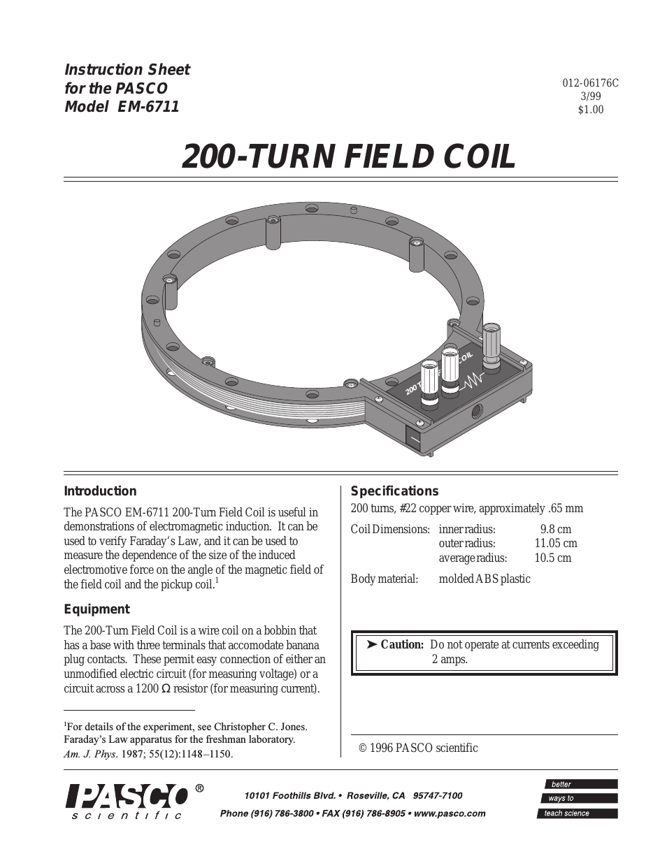 EM-6711 200-TURN FIELD COIL