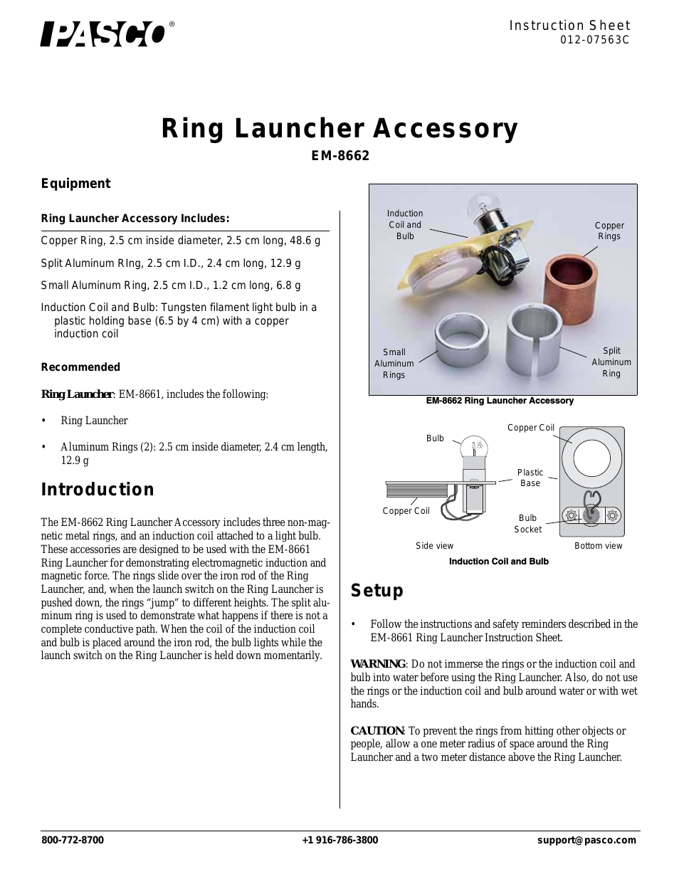 EM-8662 Ring Launcher Accessories