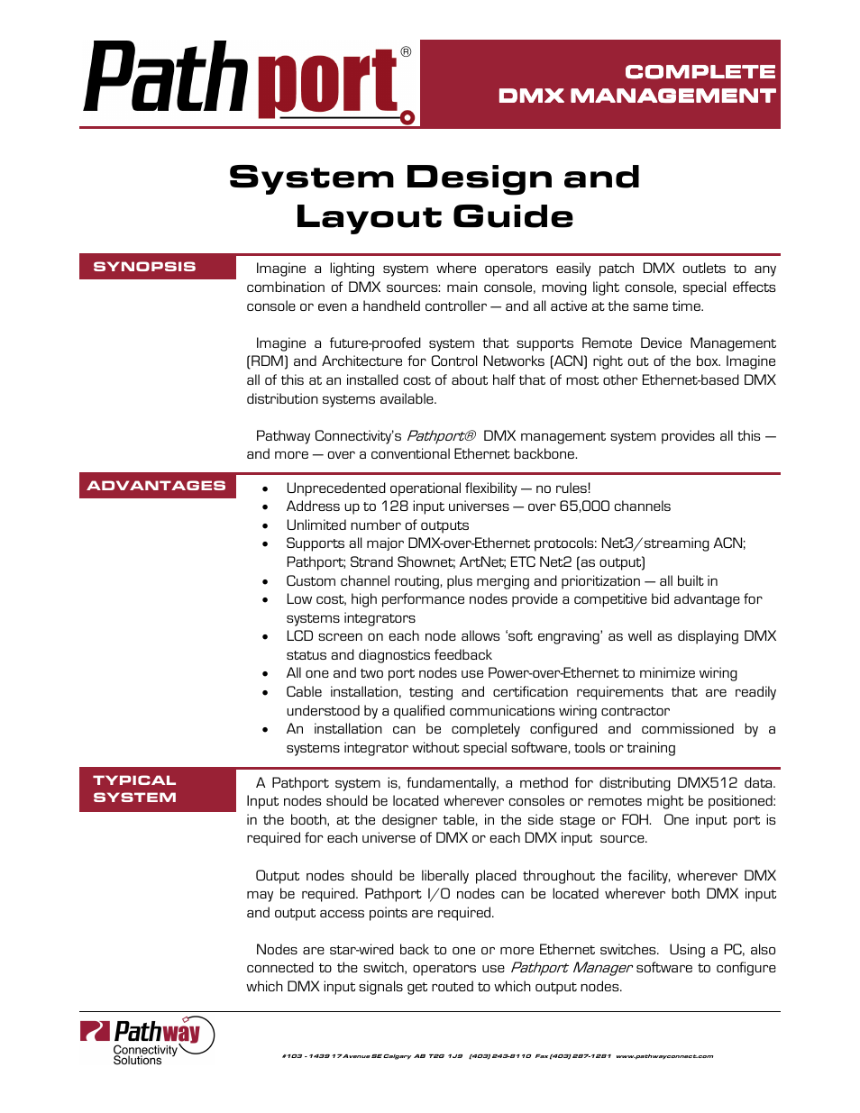 System Design/Layout Guide