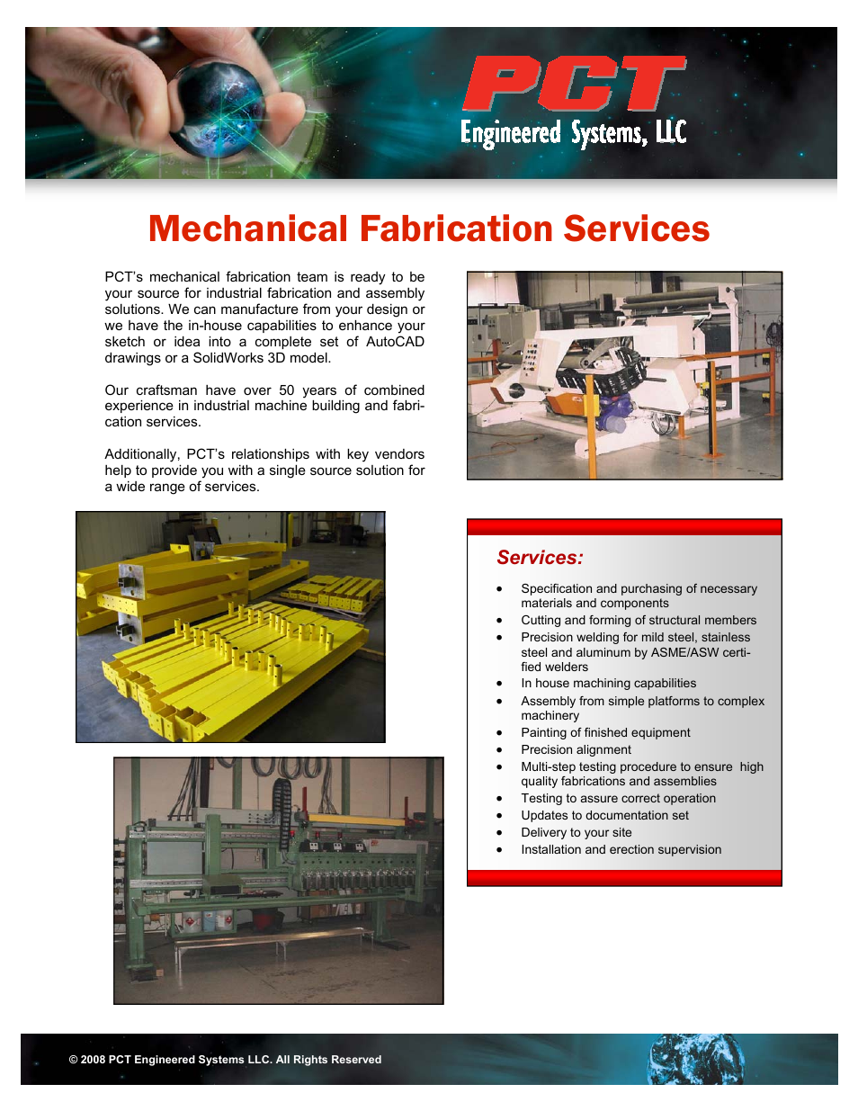 Mechanical Fabrication Services