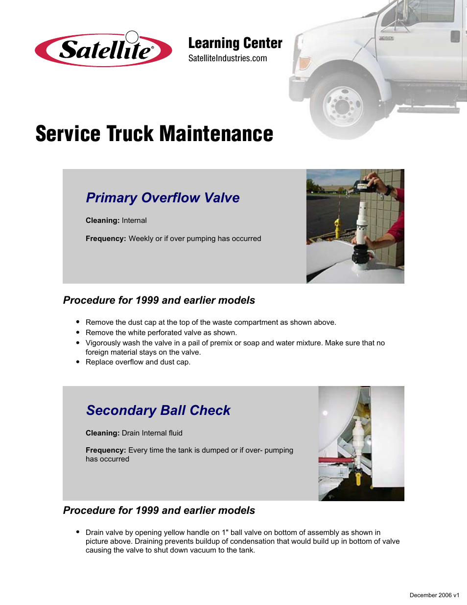 Maintenance Service Truck
