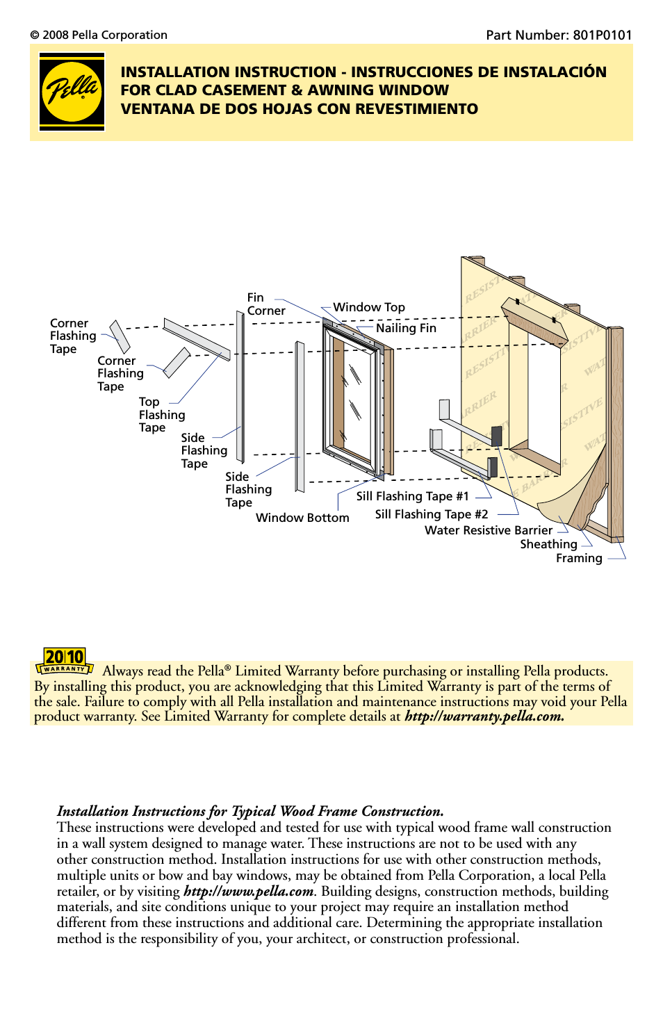 Clad Casement & Awning Window 801P0101