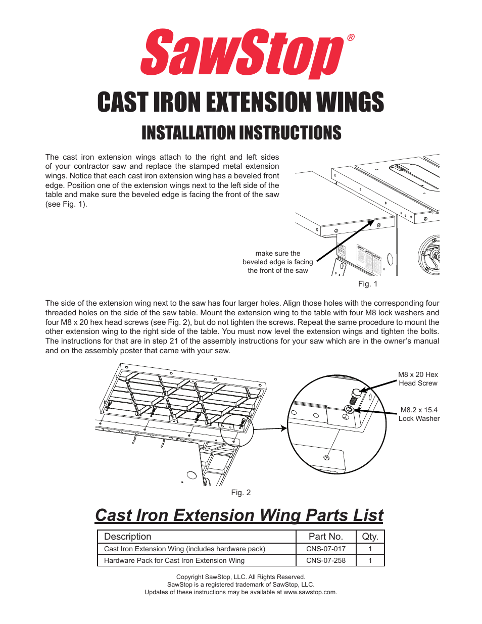 Cast Iron Wings