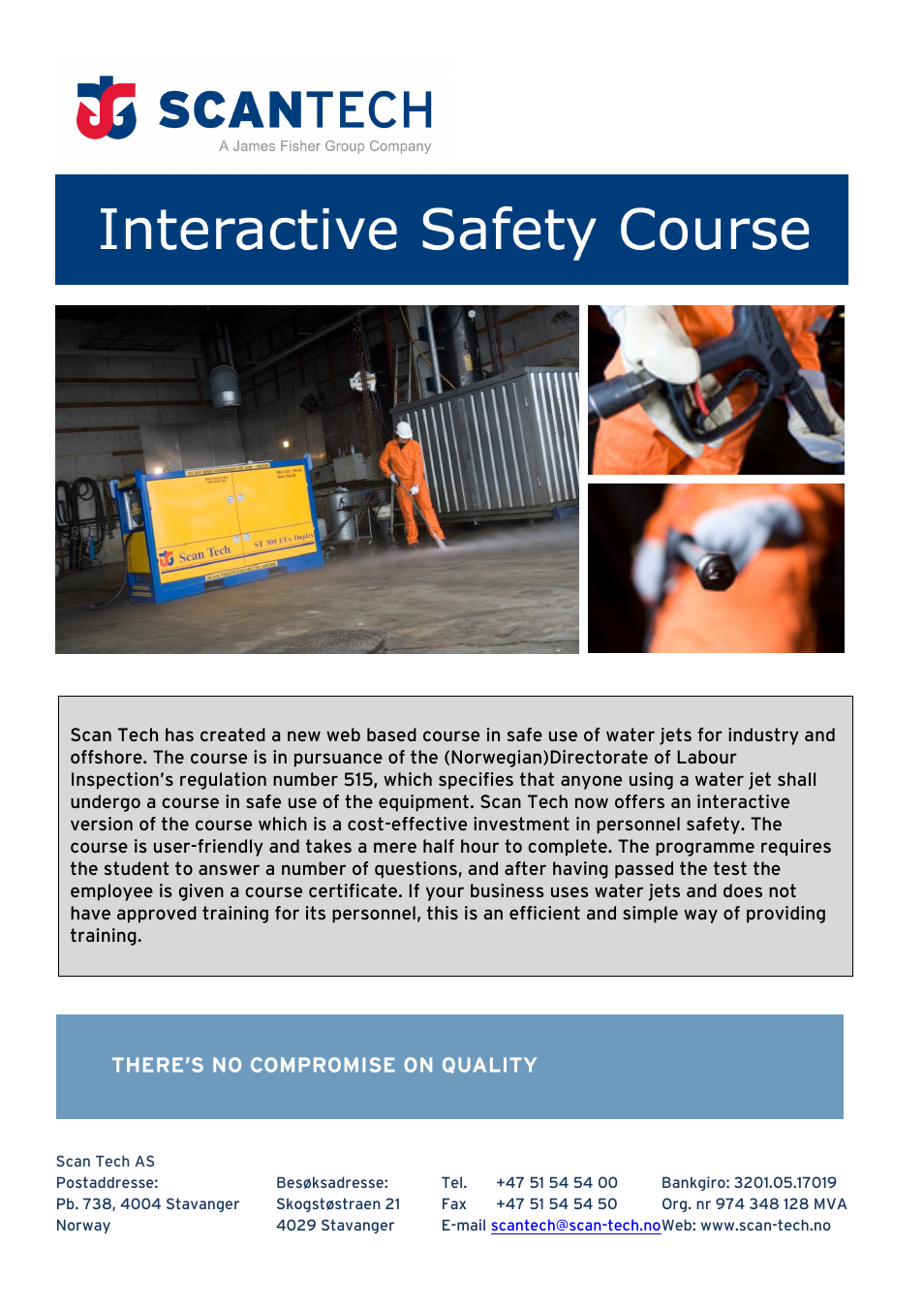 Interactive Safety course